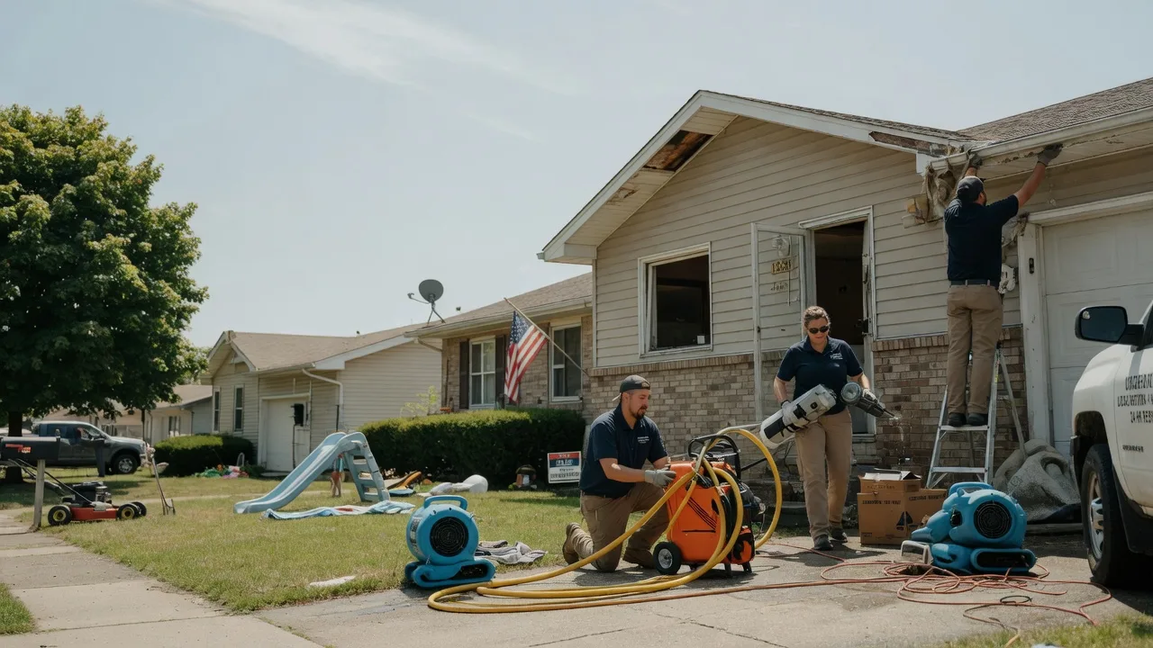 Water Damage Restoration in Jacksonville, IL near me